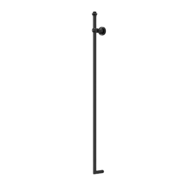 Medoc | Matte Black Vertical Heated Towel Rail