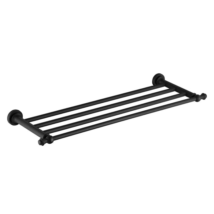 Medoc | Montpellier Black Traditional Towel Rack