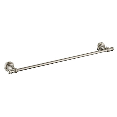 Medoc | Montpellier 600mm Brushed nickel Traditional Single Towel Rail