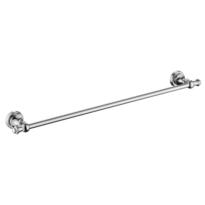 Medoc | Montpellier 600mm Chrome Traditional Single Towel Rail