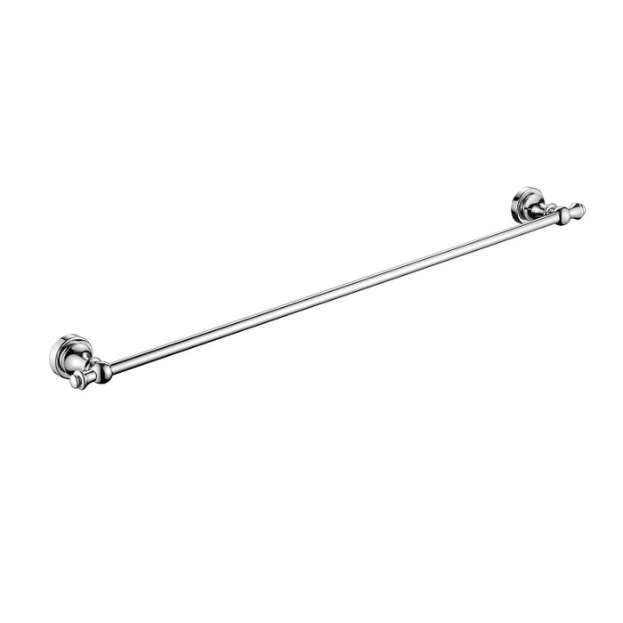 Medoc | Montpellier 750mm Chrome Traditional Single Towel Rail