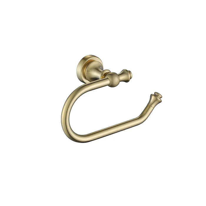 Medoc | Montpellier Brushed Bronze Traditional Toilet Roll Holder