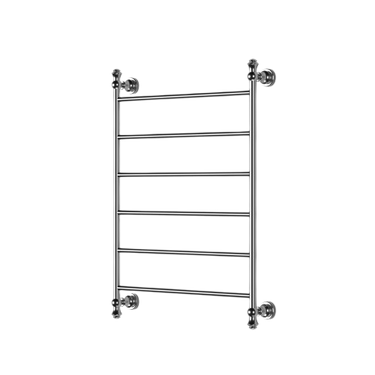 Medoc | Chrome 6 Bar Heated Towel Rail