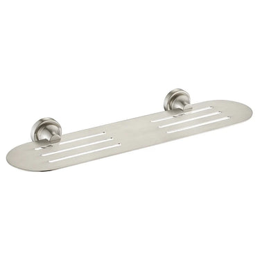 Medoc | Montpellier Brushed Nickel Traditional Metal Shelf