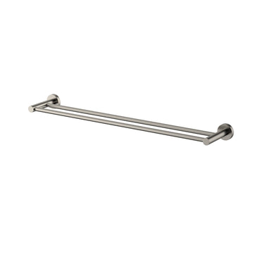 Mirage | Brushed Nickel Double Towel Rail 600mm