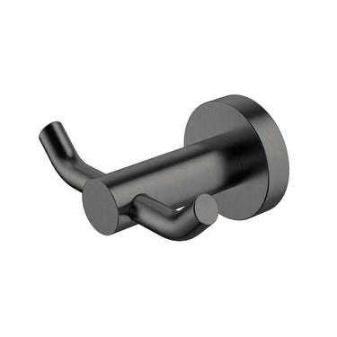 Mirage | Matte Black Double Robe Hook