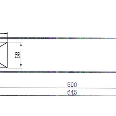 Mirage | Matte Black Metal Shelf