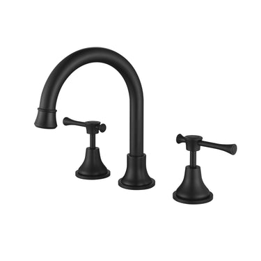 Matte Black Montpellier Basin Set