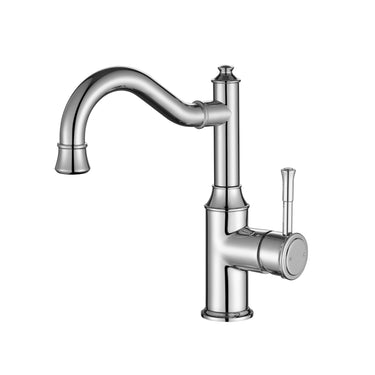 Chrome Montpellier Shepherd’s Crook High Rise Basin Mixer