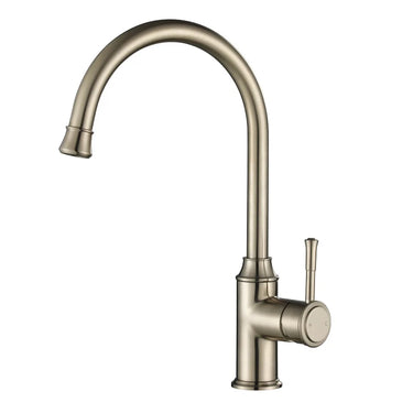 Montpellier Brushed Nickel Kitchen Mixer High rise