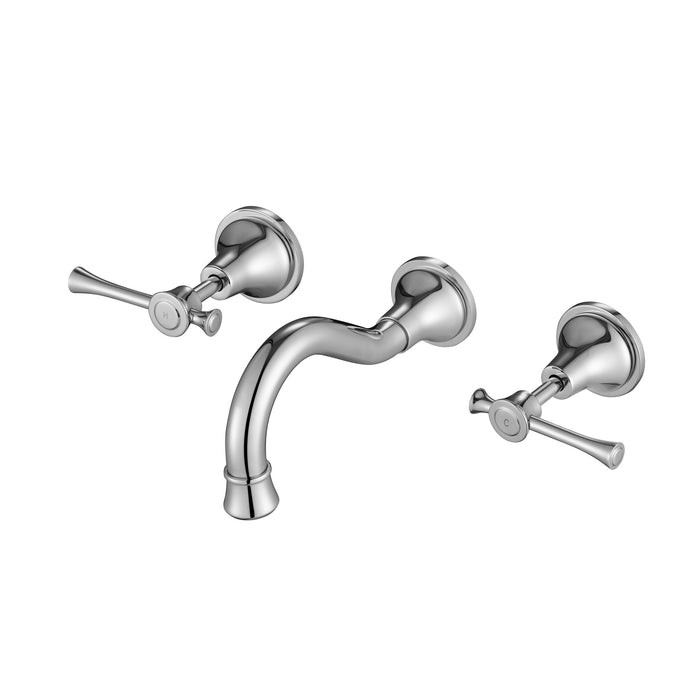 Chrome Montpellier Wall Spa & Sink Set