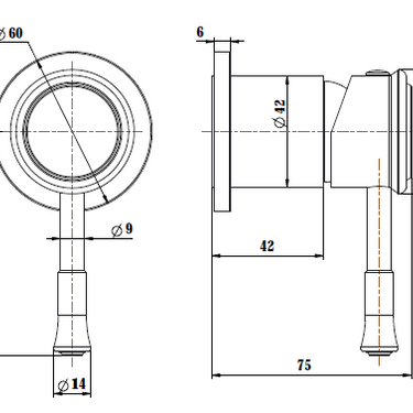 Montpellier | Brushed Nickel Shower Mixer