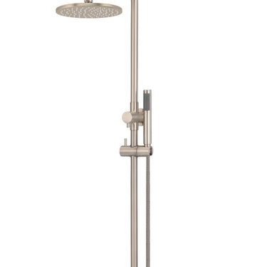 Meir | Round Champagne Combination Shower Rail