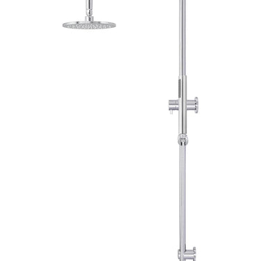 Meir | Round Chrome Combination Shower Rail
