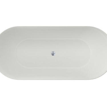 Minca | 1700mm Lucite Freestanding Bath Gloss White