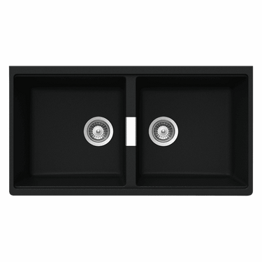 Schock Double Bowl Undermount Magma Kitchen & Laundry Sink