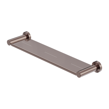 Mecca | Metal Shower Shelf Brushed Bronze
