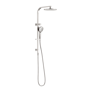 Bianca | Brushed Nickel Twin Shower Set Round Head