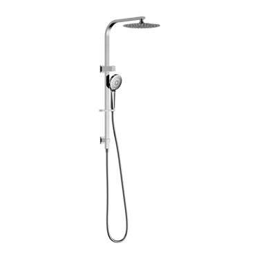 Bianca | Chrome Twin Shower Set Round Head