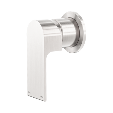 Bianca | Brushed Nickel Shower Mixer With 60mm Plate