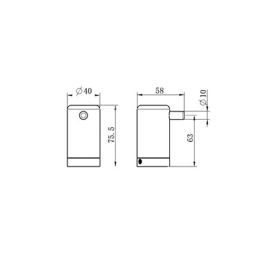 Mecca care | 25mm Wall Hook
