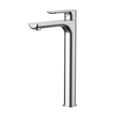 Nova | Brushed Chrome High Rise Basin Mixer