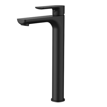 Nova | Matte Black High Rise Basin Mixer