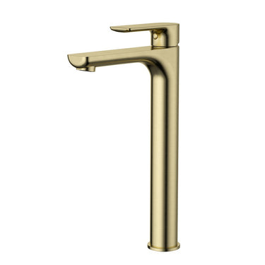 Nova | Brushed Bronze High Rise Basin Mixer