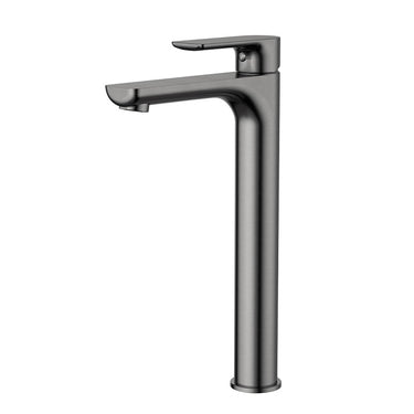 Nova | Gun Metal High Rise Basin Mixer