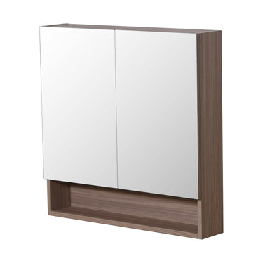 Stella Oak 750mm Mirrored Shaving Cabinet