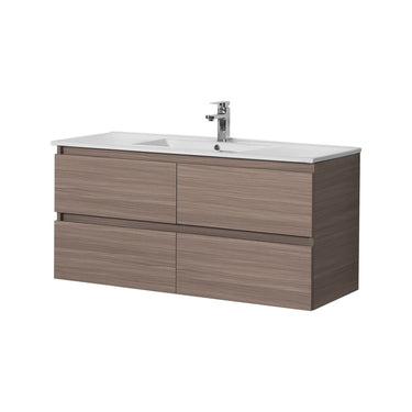 Stella 1500mm Single/Double Bowl Oak Wall Hung Vanity