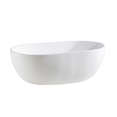 Ceto | Olivia 1700 Gloss White designer oval bath