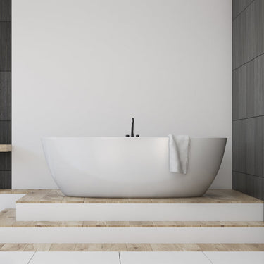 Olivia 1530 Oval Freestanding Bath Tub - Acqua Bathrooms