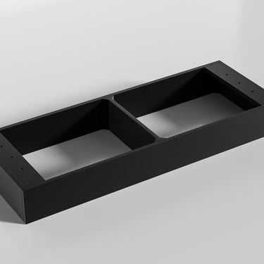 CETO | Brighton 1200 Matte Black Floor PVC Cabinet