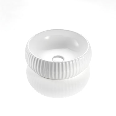 Ceto | Cascade Above Counter Matte White Basin