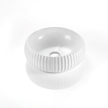 Ceto | Cascade Above Counter Gloss White Basin