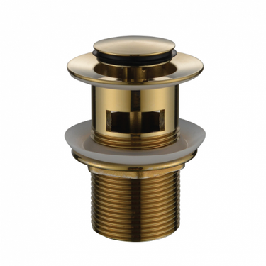 Modern | Pop-Up Waste 32mm With Overflow – Brushed Bronze