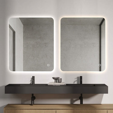 Nova | 900 x 750 mm LED Square Mirror Three colour option 3000K / 4000K / 6000K