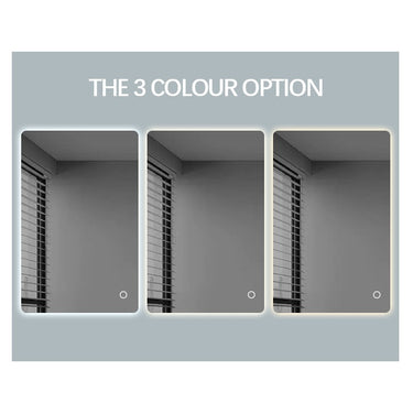 Nova | 900 x 750 mm LED Square Mirror Three colour option 3000K / 4000K / 6000K