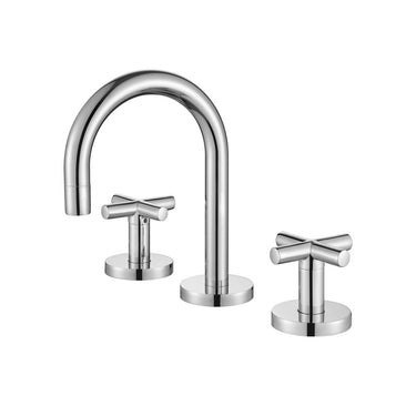 Chrome Ryker 1/4 Turn Basin Set