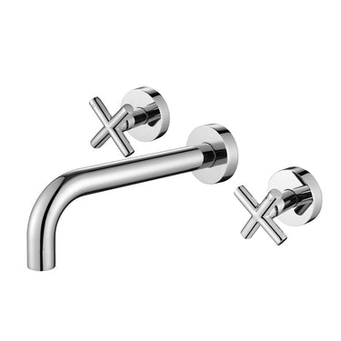 Chrome Ryker 1/4 Turn Bath Set