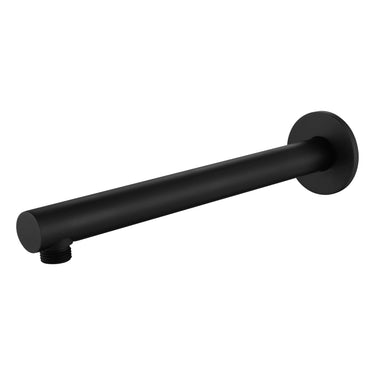 Round | Matte Black Round Shower Arm 300mm