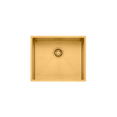 Oliveri | Spectra Single Bowl Sink Brushed Gold