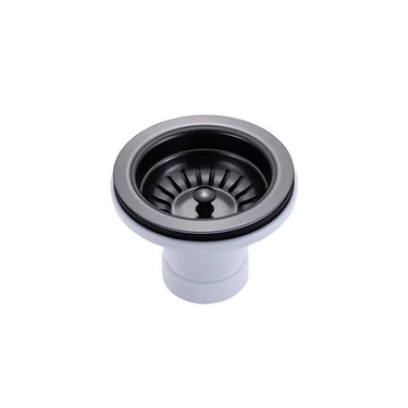 Brushed Black 440 x 440 x 205mm Kitchen Sink - Acqua Bathrooms