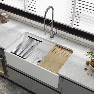 Charleston Step 835 Butler Kitchen Sink Package - Acqua Bathrooms
