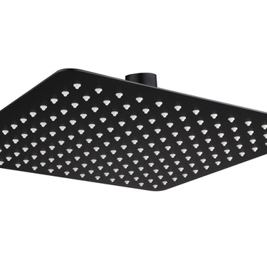 Stainless Steel | Matte Black Square Shower Head 300mm