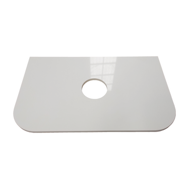 ABS | Fluted Rome Wall-hung Cabinet 750mm Matte Black