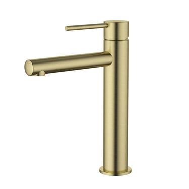 Star Mini | Brushed Bronze Mid Height Basin Mixer Tap