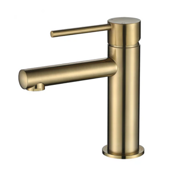 Star Mini | Brushed Bronze Basin Mixer Tap