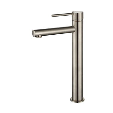 Star Mini | Brushed Nickel Tall Basin Mixer Tap